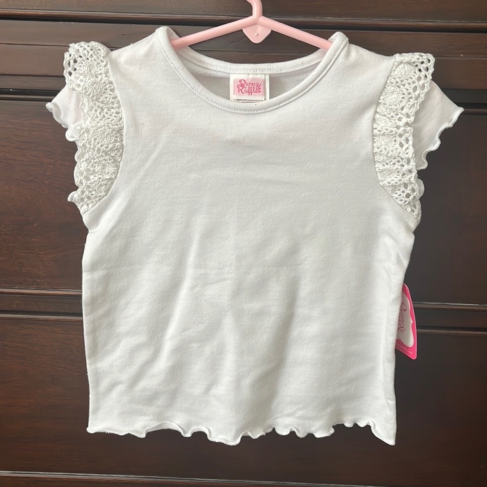 Adorable white top